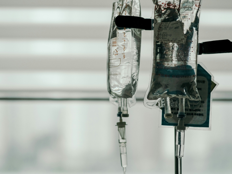 Home service IV drip for tourists in Bali to help restore hydration and energy