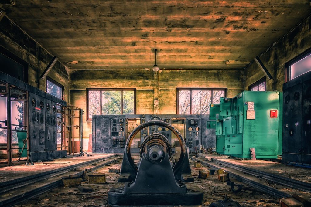 ruangan generator kelistrikan